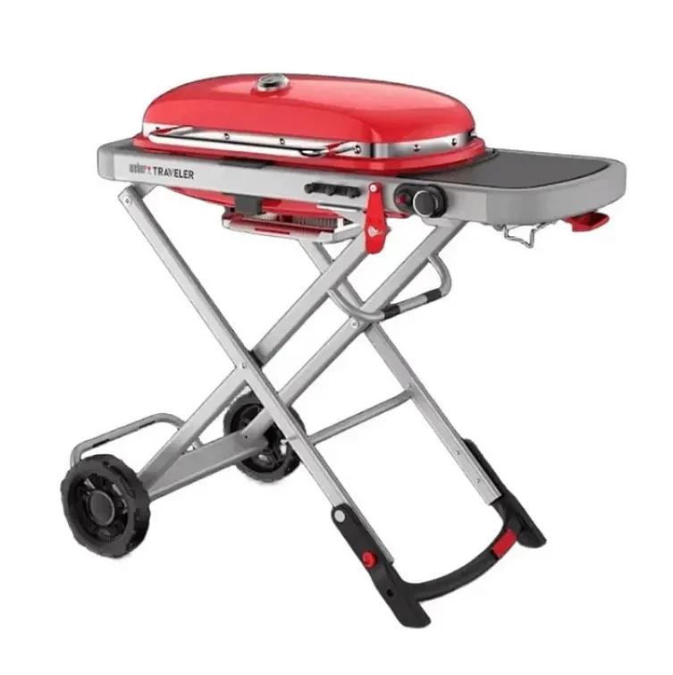 Газовый гриль Weber Traveler красный ASIA
