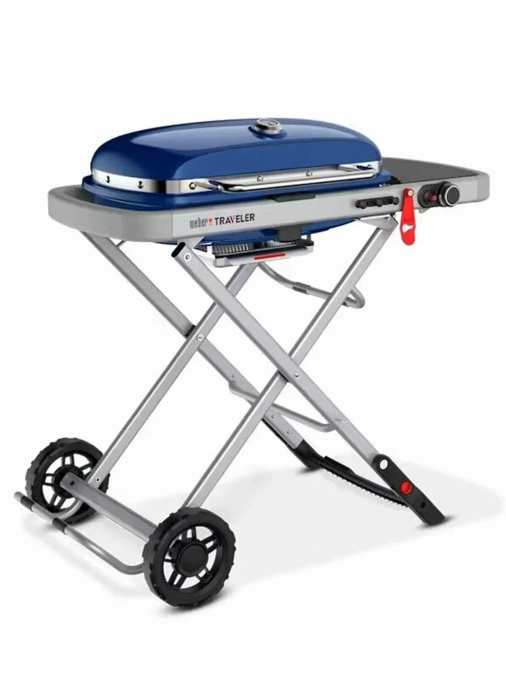 Газовый гриль Weber Traveler синий ASIA
