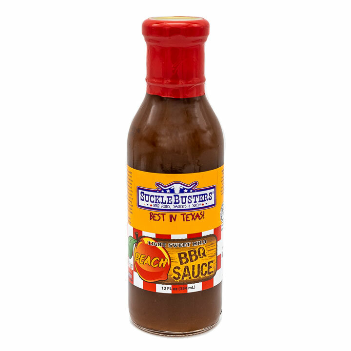 Соус барбекю Suckle Busters Peach BBQ Sauce, пласт. бут, 354 мл