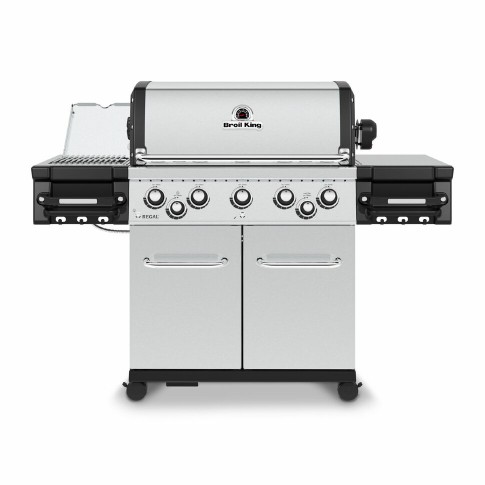 Газовый гриль Broil King Регал С 590 ПРО (Regal S 590 PRO IR), нерж. сталь